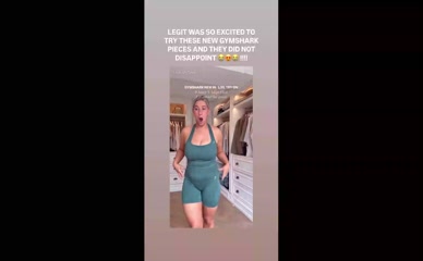 Carys Whittaker Gymshark Athleisure Try-On.