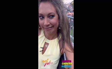 Ginger Zee wardrobe malfunction.