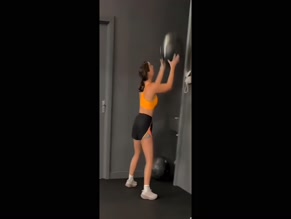 Georgia May Foote Gym Booty Workout