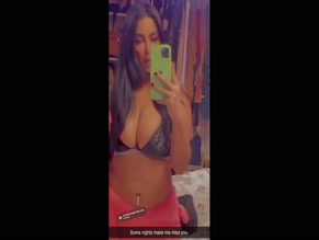 Mathira M showing off her hot cleavage
