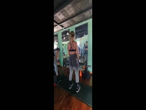 Lluvia Iglesias Ass-Focused Gym Workout.