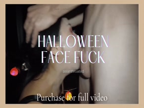 Asianthroated Halloween Face Fuck