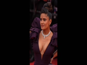 Salma Hayek Cleavage Compilation
