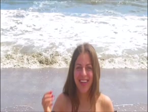 Baby Ariel bikini beach frolic