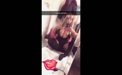 Charlotte Fox Pussy Rubbing Mirror Selfie