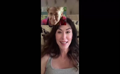 Jewel Staite: Torso and breasts completely covered by gray tank top