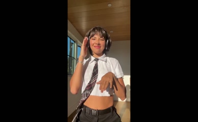 Xochitl Gomez Outfit Change Dance