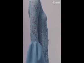 Kendall Jenner see-through lace top nipples visible