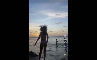 Sofie Dossi Ass Cheeks Beach Thong
