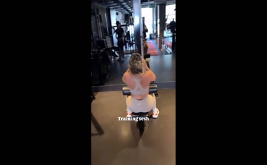 Ashley Roberts gym workout cameltoe.