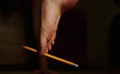 Charlize Theron Barefoot Pencil Tease