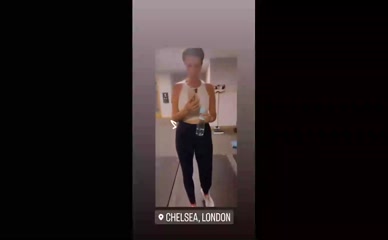 Imogen Thomas Gym Selfie Nude Risk