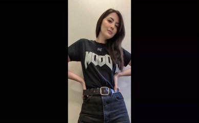 Jane Douglas cleavage tease