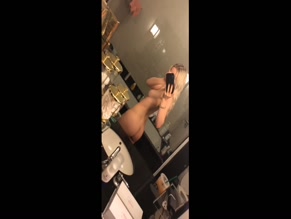 Dove Cameron Topless Mirror Selfie