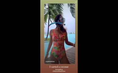 Myleene Klass Bikini Body Coconut Tease