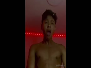 Shirtless alfienorthfree with open mouth