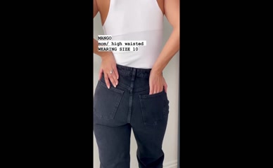 Frankie Bridge Jeans Try-On Ass Comparison