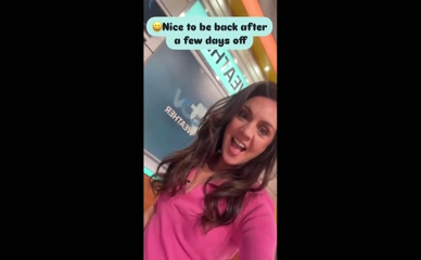 Laura Tobin fully clothed media appearance