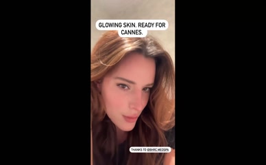 Bella Thorne tongue slip.
