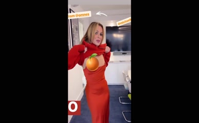 Amanda Holden wardrobe malfunction nip slip