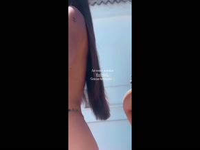 Bea Ortiz Topless Sunscreen Application.