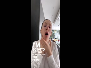 Katherine Ryan Skincare Fridge Hack