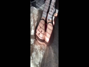 ursecretgirlfriend: Thong-clad butt and crotch display.