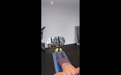 Davina McCall's Workout Tease