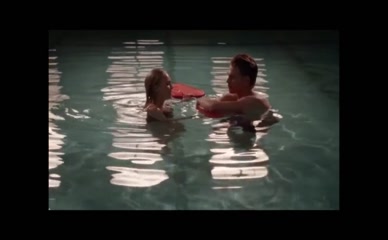 Annasophia Robb topless pool kiss
