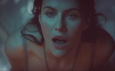 Alexandra Daddario bra-clad sex scene