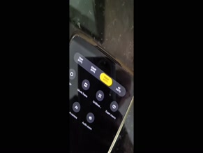 frenchbaguettes Hand adjusting phone camera settings