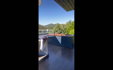 Saira Khan00:00 cleavage and body in soaking wet red bikini cold plunge