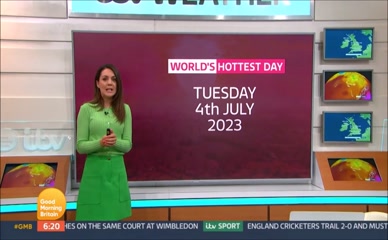 Laura Tobin's Weather Girl Legs