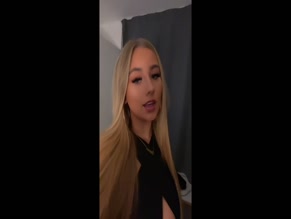 Gracie M cleavage tease.