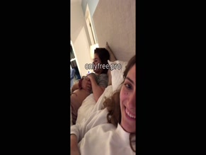Selena Gomez topless in bed