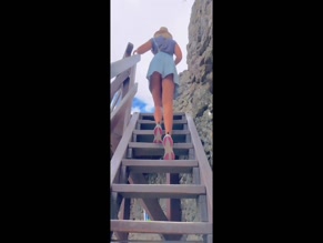 Natafitnesswine Skirt Flash Stairs