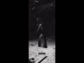 Emma Watson Barefoot Dress Dance