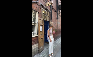 Frankie Bridge Stage Door Paparazzi