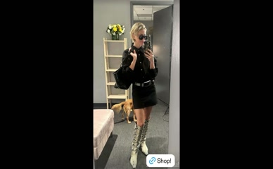 Julianne Hough's Booty in a Mini Skirt