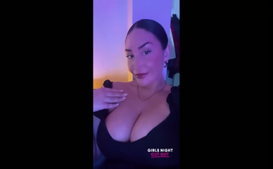 Talya Haynes big tits cleavage tease