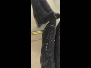 Una Healy shows off her new boot collection.