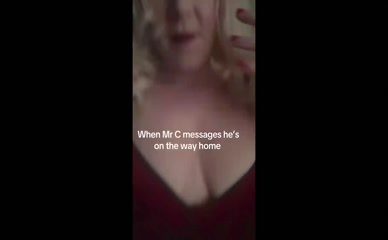 Missnylons07 Lingerie Cleavage Tease