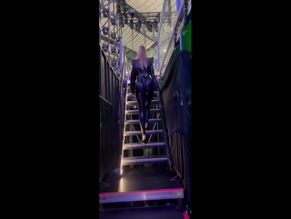 Bebe Rexha Ass Climbing Stairs