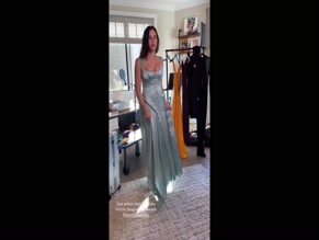 Jenna Dewan Tatum's Dress Fitting: Cleavage and Leg Reveal