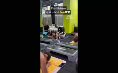 Klodiana Malluta Gym Core Challenge.