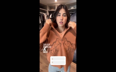 Daniella Monet Nipple Slip Tank Top