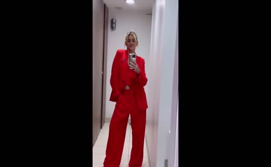 Ashley Roberts dressing room try-on haul