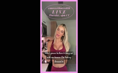 movewithmeredith Sexy Cleavage