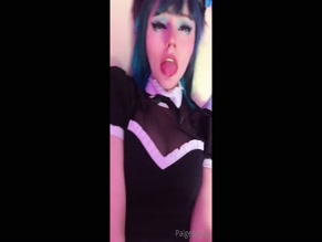 Paigemacky Ahegao Tongue Display