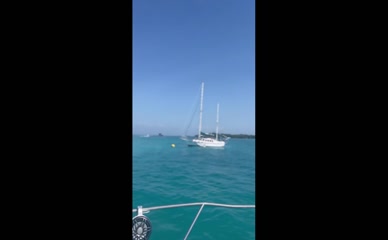 Luciana Sismondi bikini boat ride